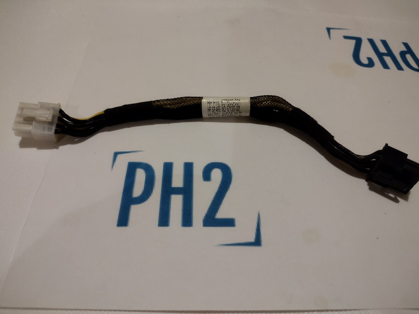 HPE 657665-001 671337-001 SL250S G8 Front GPU riser board power cable