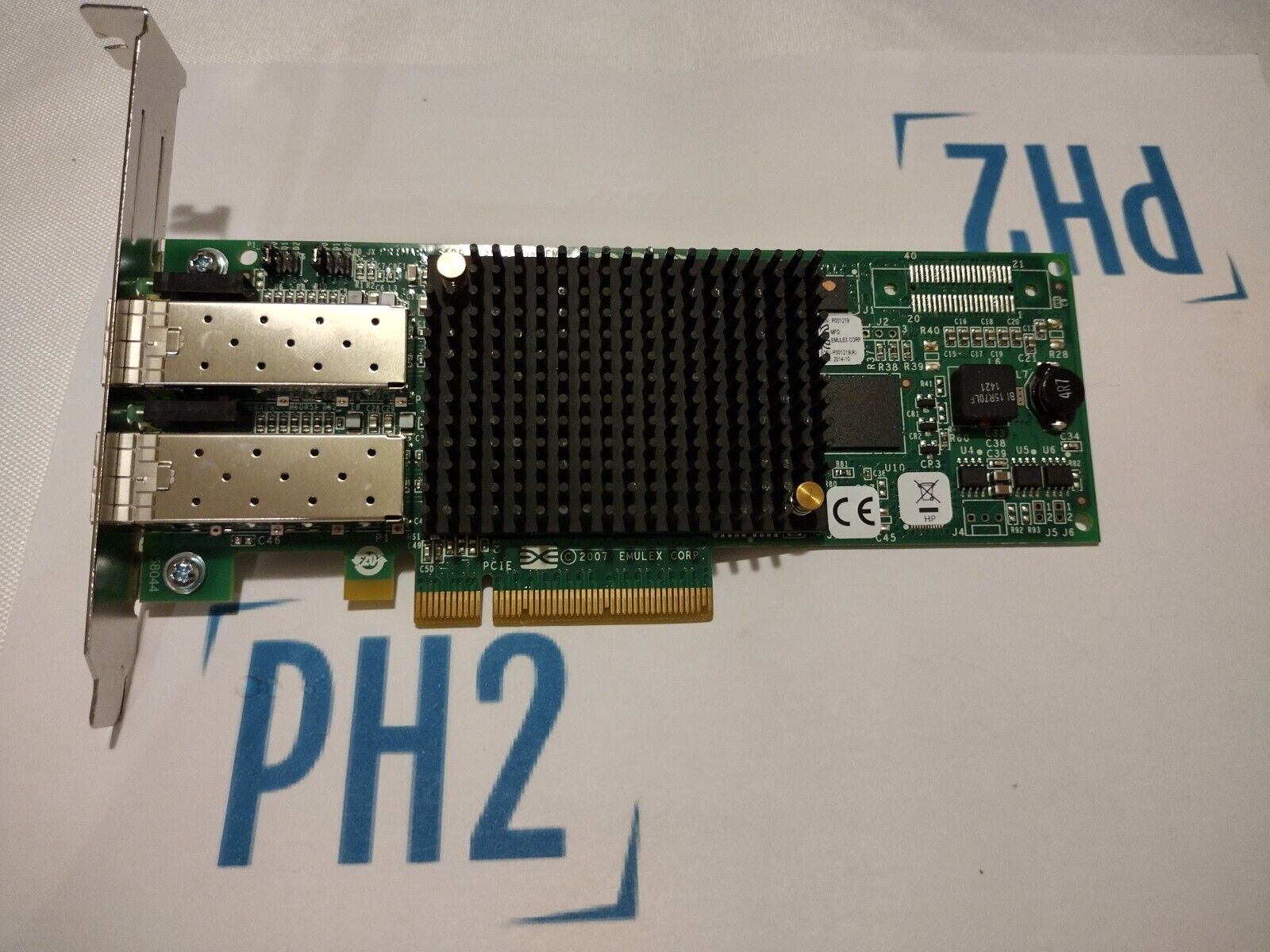 HPE 697890-001 8GB Fiber Channel PCI-E Dual Port HBA LPE12002
