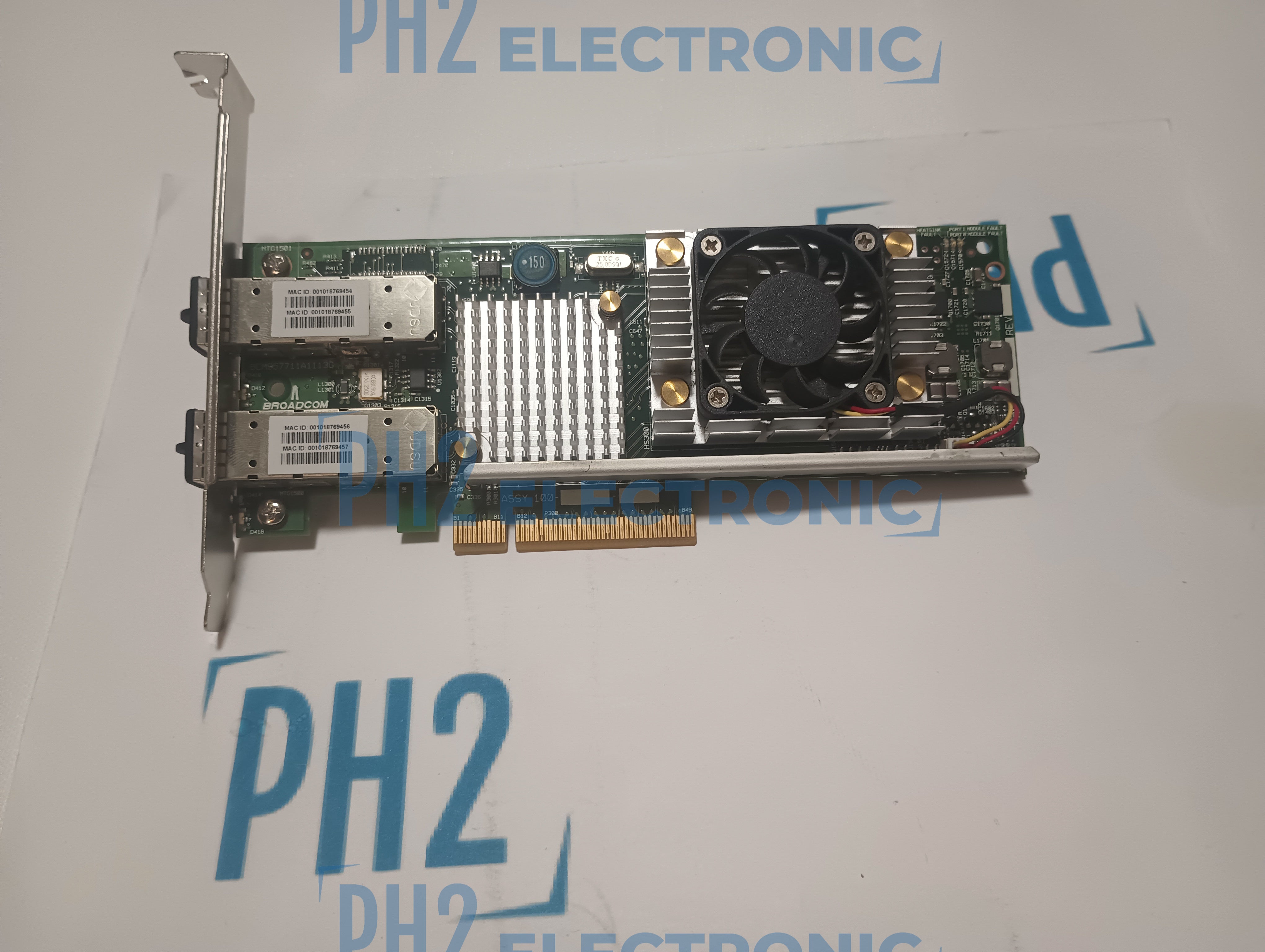 DELL KJYD8 0KJYD8 HBA PCIE 10GB BROADCOM 5711 NETWORK CARD NIC