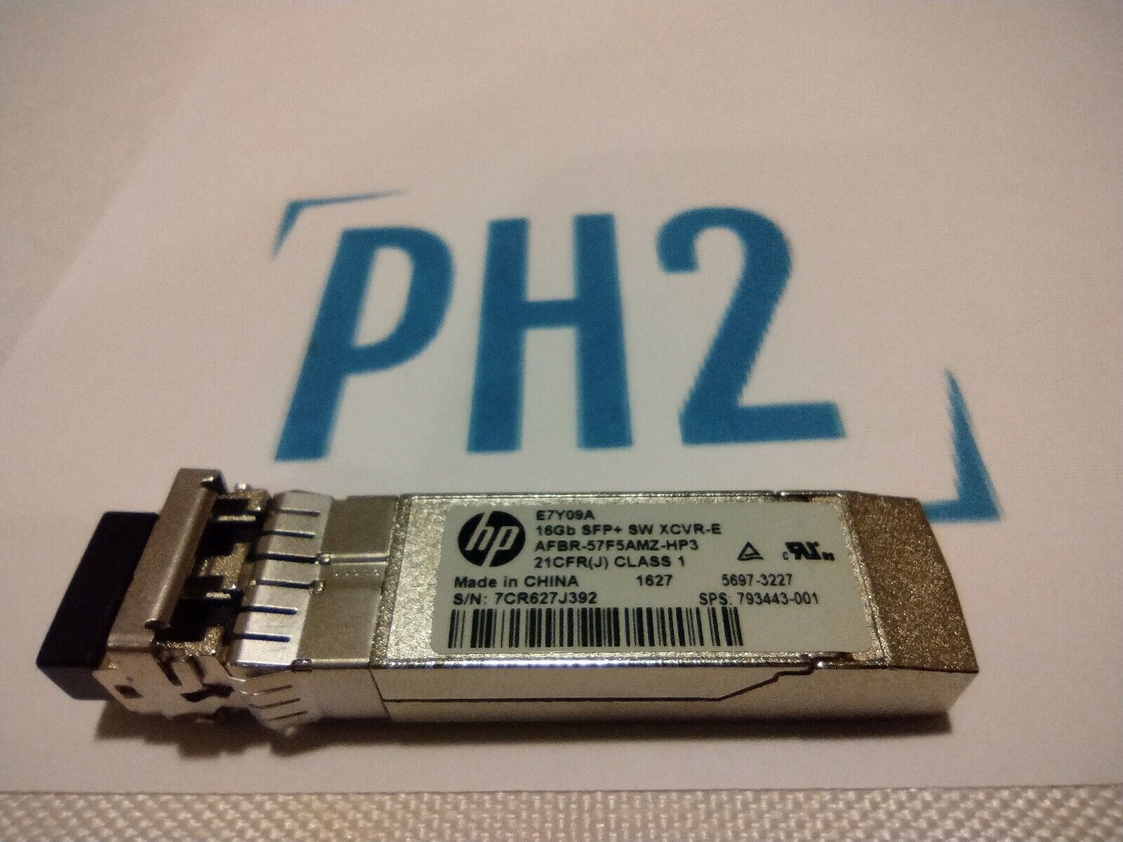 HPE E7Y09A 793443-001 16GB SFP+ SW INDUSTRIAL EXTENDED TRANSCEIVER