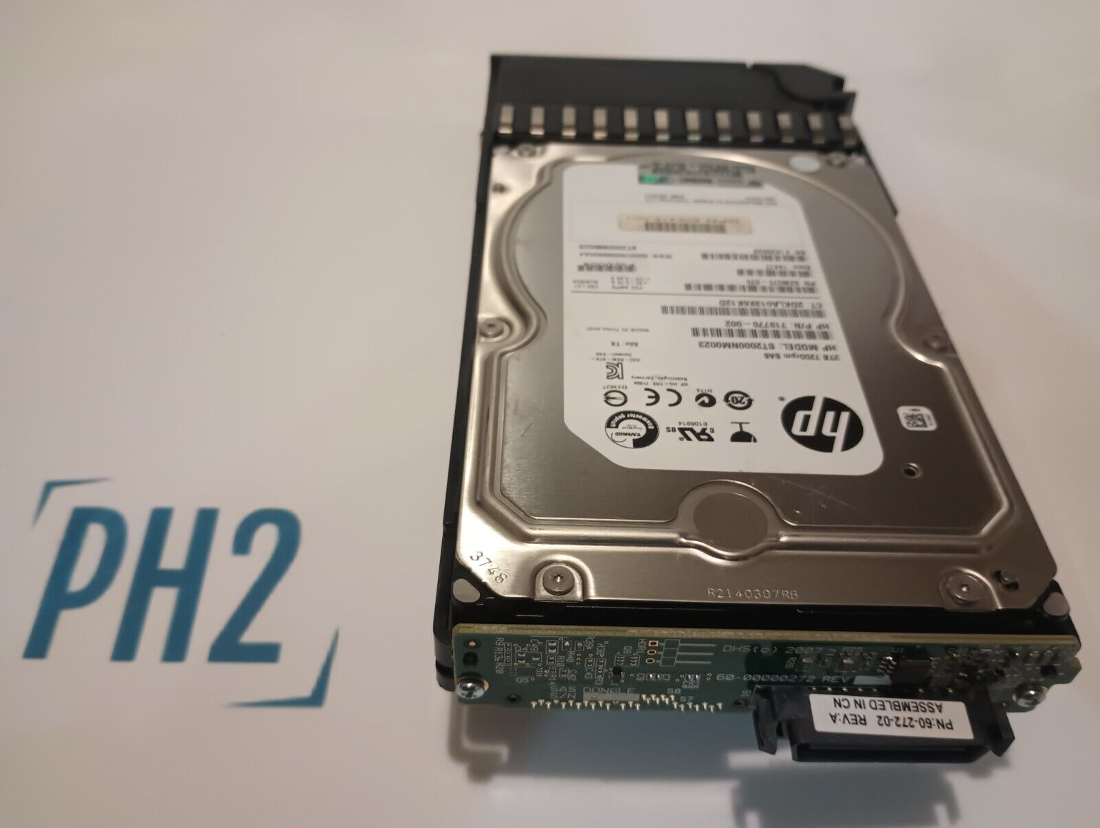 HPE AW555A 719770-002 605475-001 ST2000NM0023 2TB 7.2K 6Gb/s SAS 3.5'' P2000