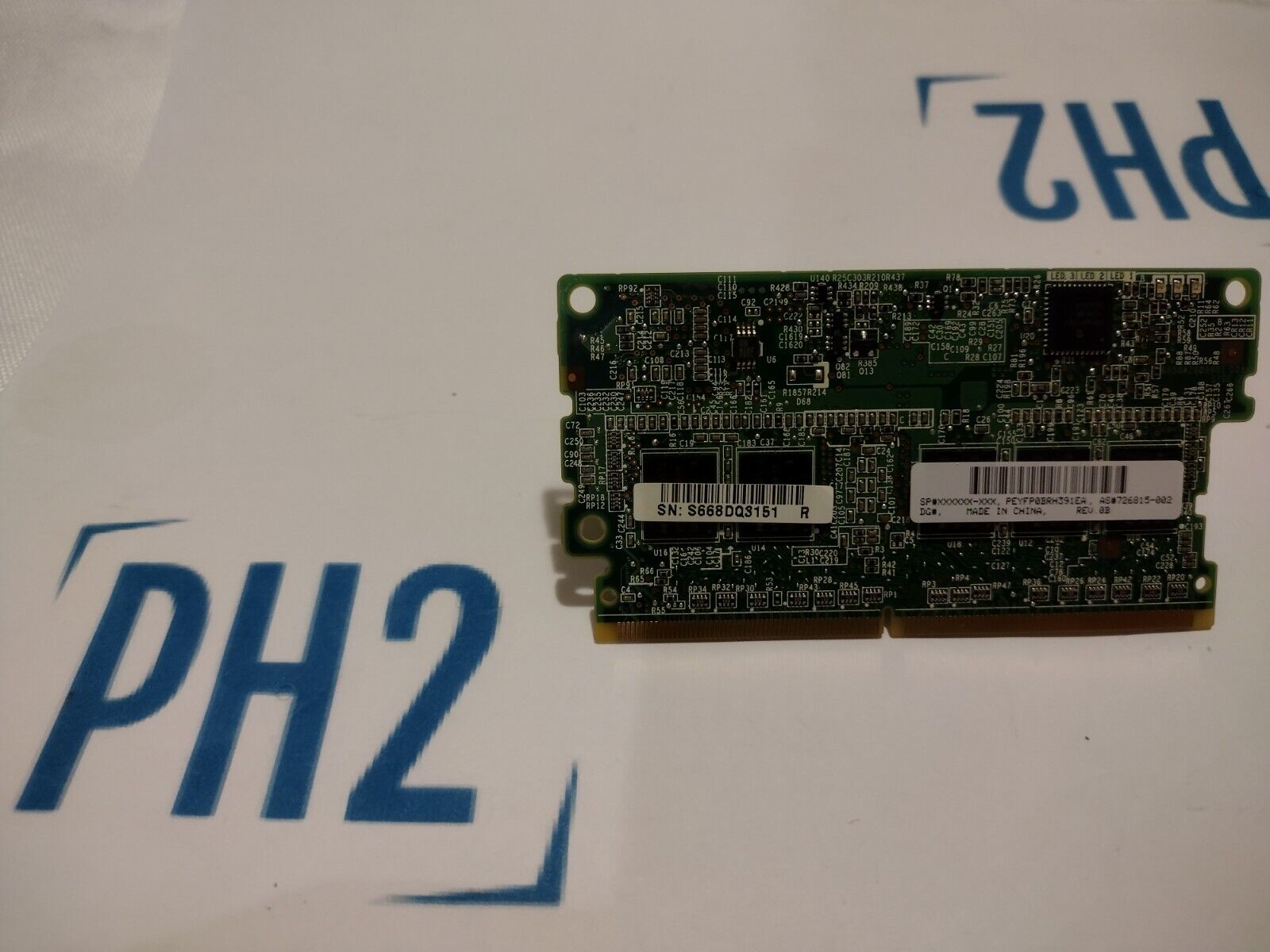 HPE 726815-002 726815-001 4GB FLASH BACKED WRITE CACHE FBWC MEMORY MODULE