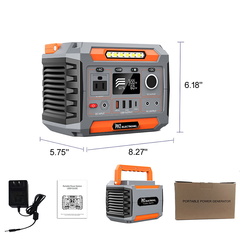 PA3B 300W 78000mAh /3.7V / 288Wh  Portable Solar Power Station 110V 220V Energy Power Generator Portable Emergency Power Supply