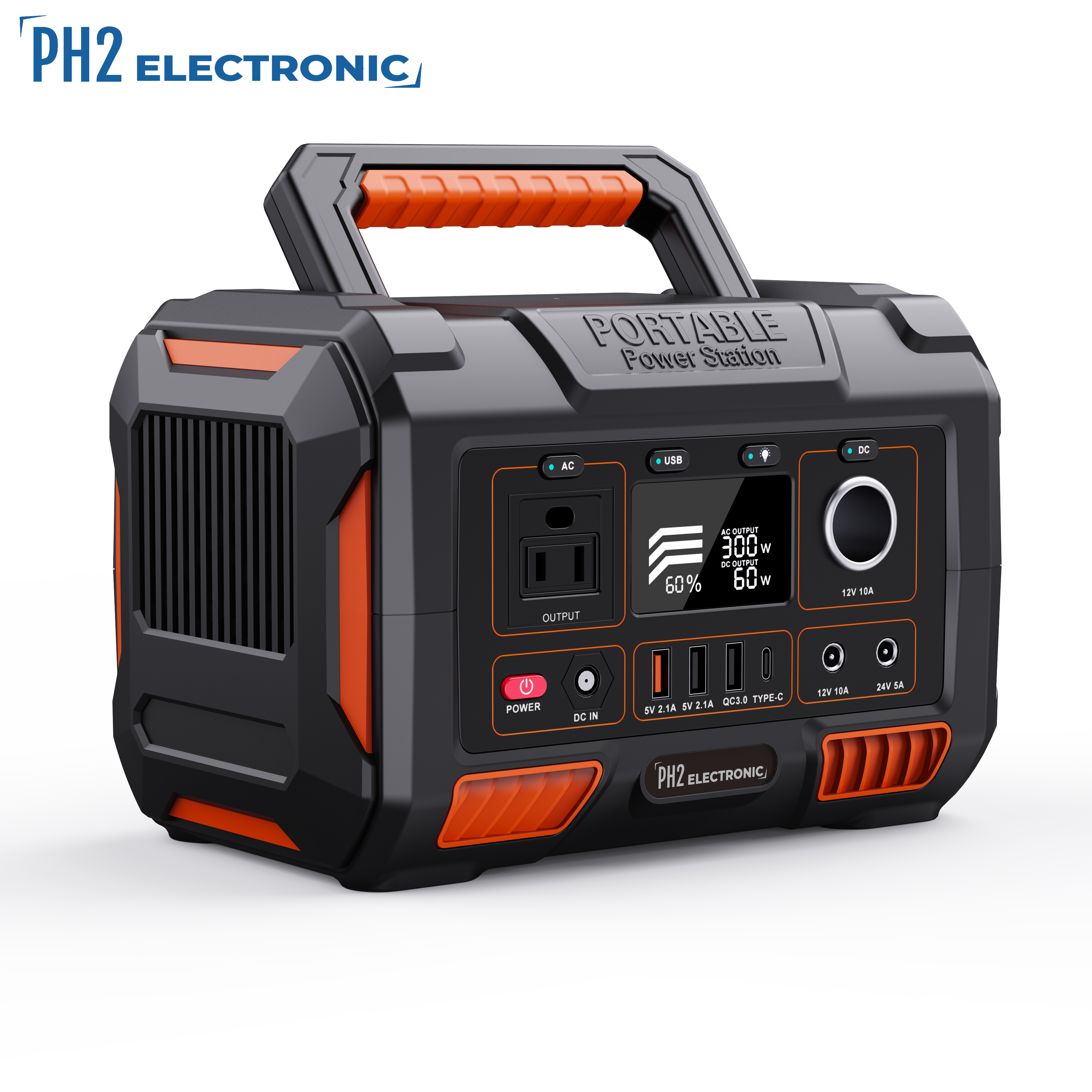 PA3C 300W 78000mAh /3.7V / 288Wh Portable Solar Power Station 110V 220V Energy Power Generator Portable Emergency Power Supply