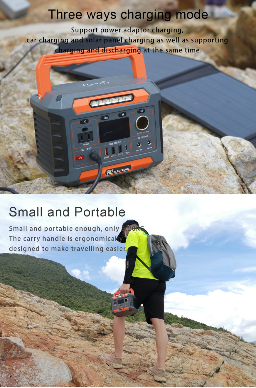 PA3B 300W 78000mAh /3.7V / 288Wh  Portable Solar Power Station 110V 220V Energy Power Generator Portable Emergency Power Supply